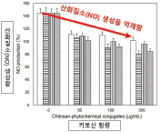 키토산 NO 억제 그래프2